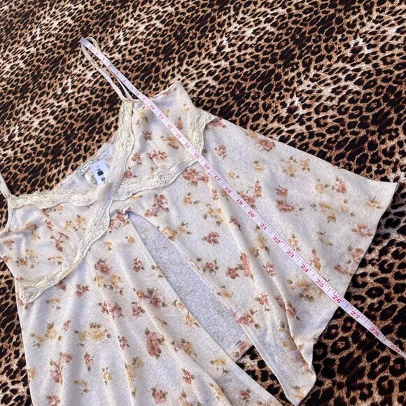 00s floral lace babydoll tank top - Picture 6 of 8